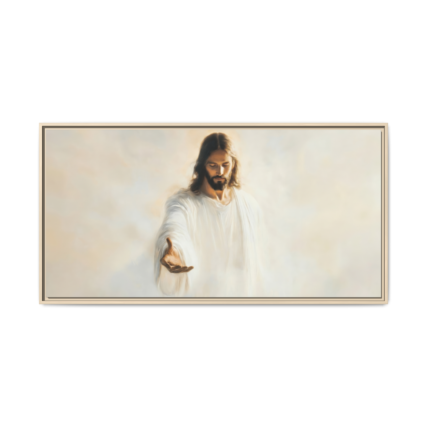 In the Palm of His Love (Horizontal) - Canvas