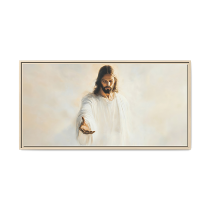 In the Palm of His Love (Horizontal) - Canvas
