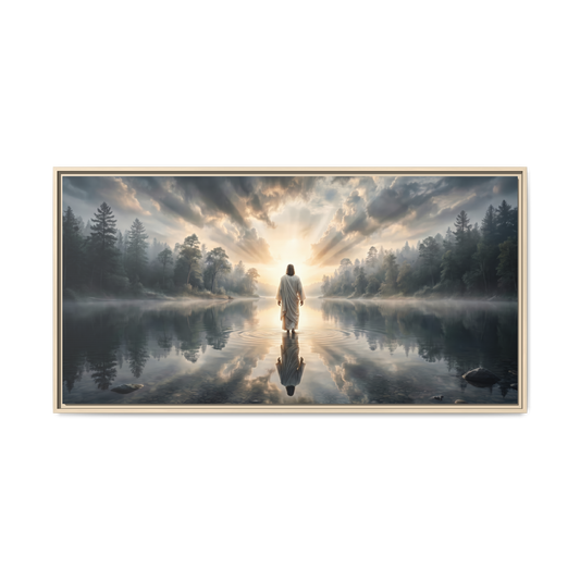 Calm in His Presence (Horizontal) - Canvas