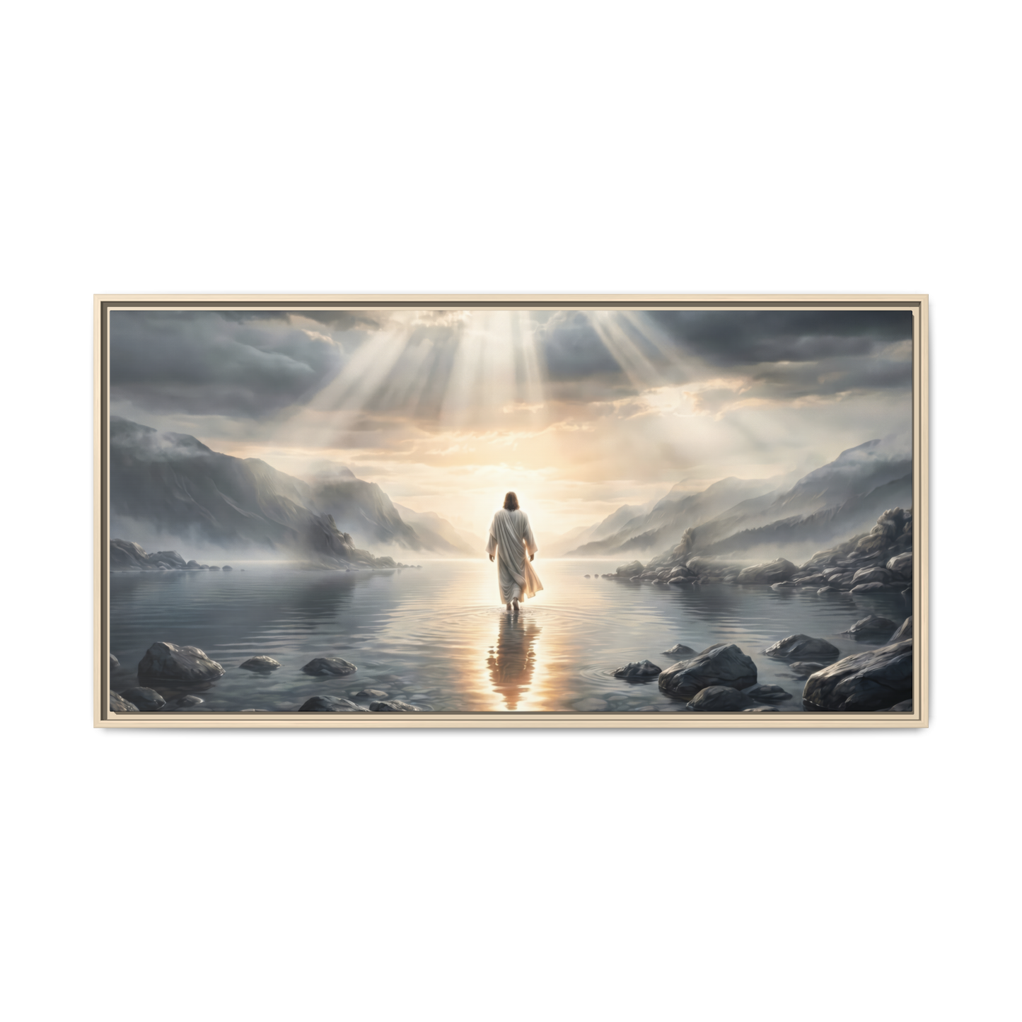 His Path is Peace (Horizontal) - Canvas