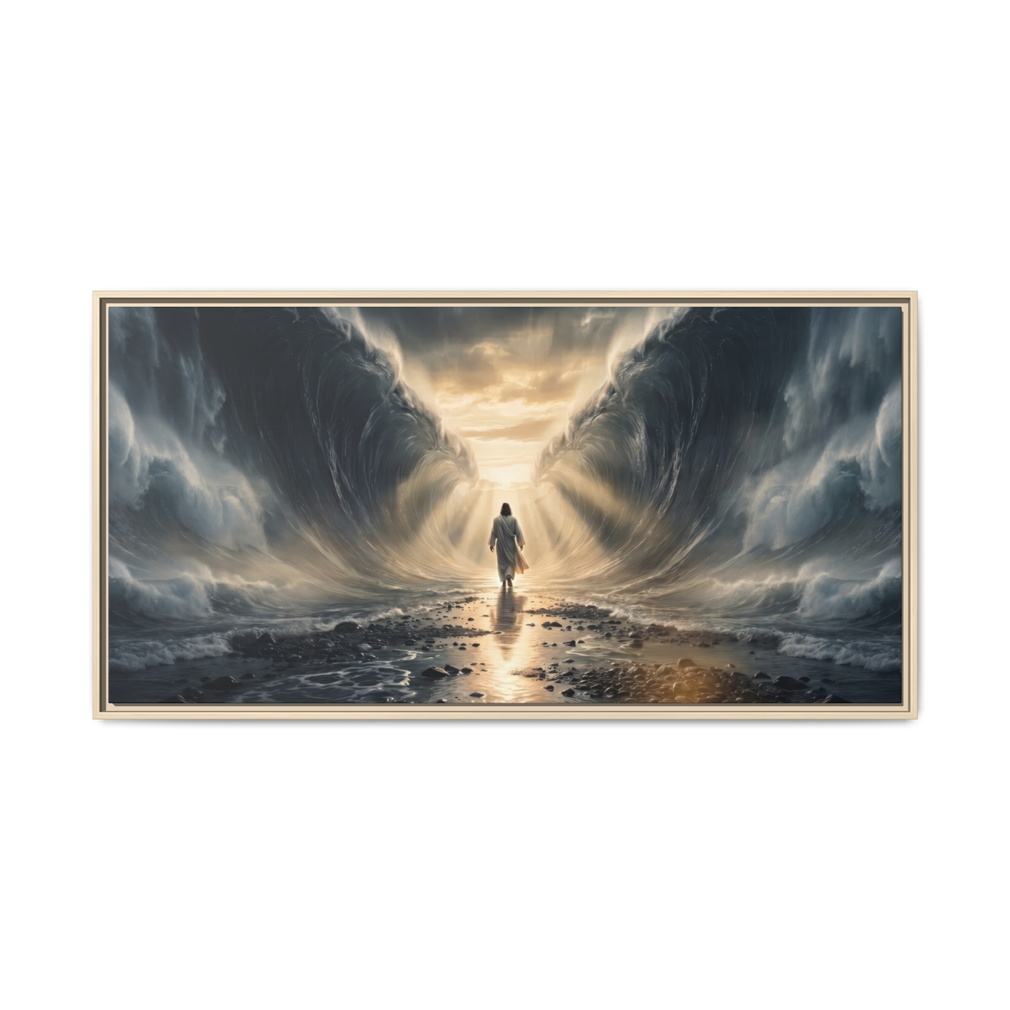 Through the Waters (Horizontal) - Canvas