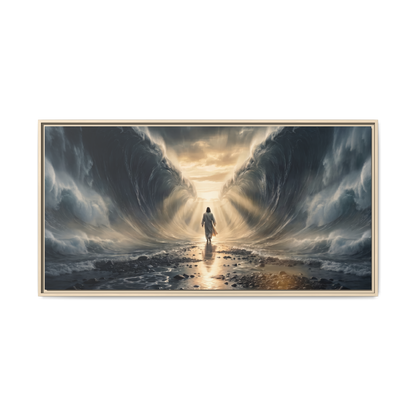 Through the Waters (Horizontal) - Canvas