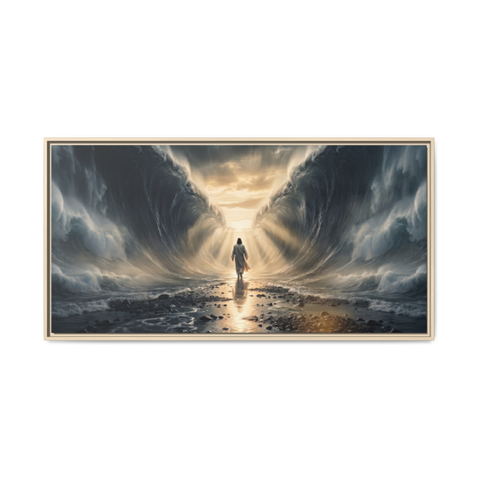 Through the Waters (Horizontal) - Canvas