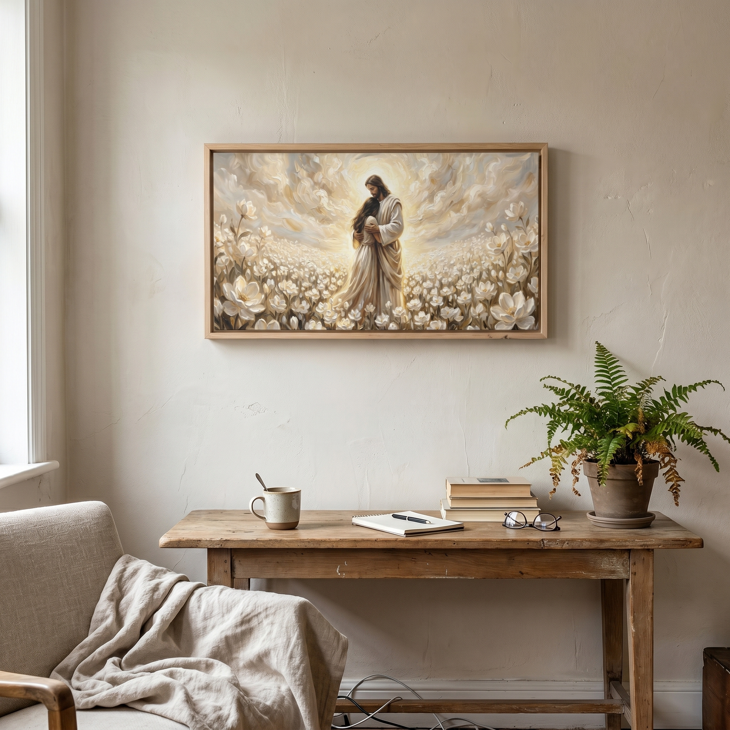Never Alone (Horizontal) - Canvas