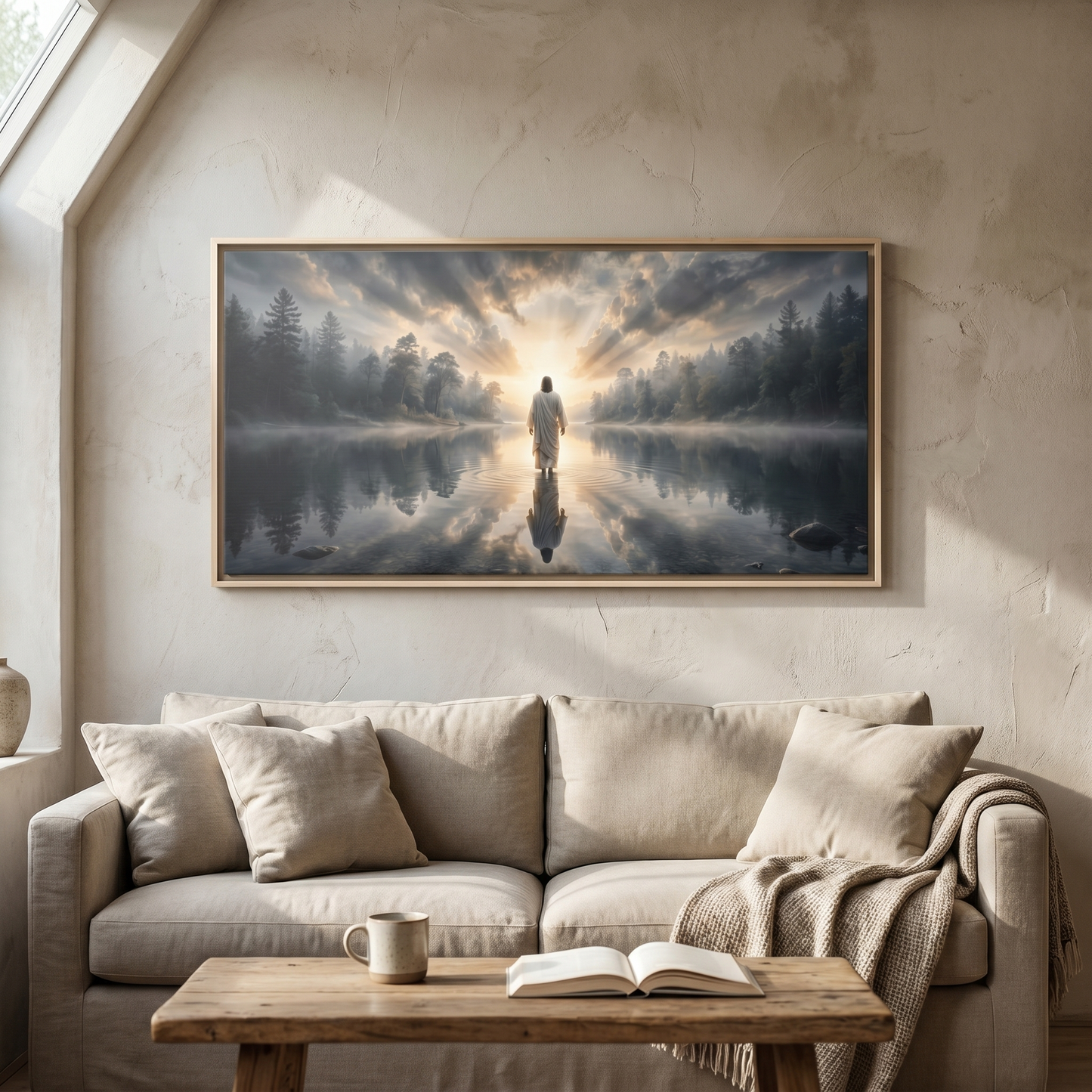 Calm in His Presence (Horizontal) - Canvas