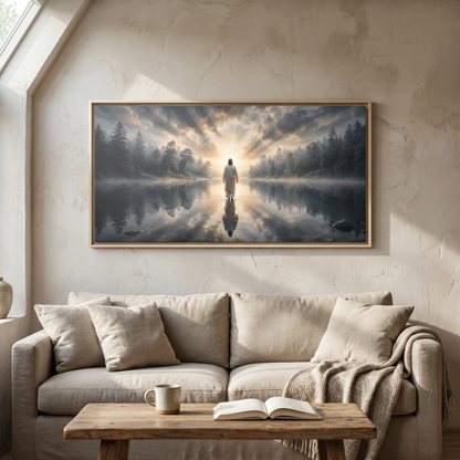 Calm in His Presence (Horizontal) - Canvas