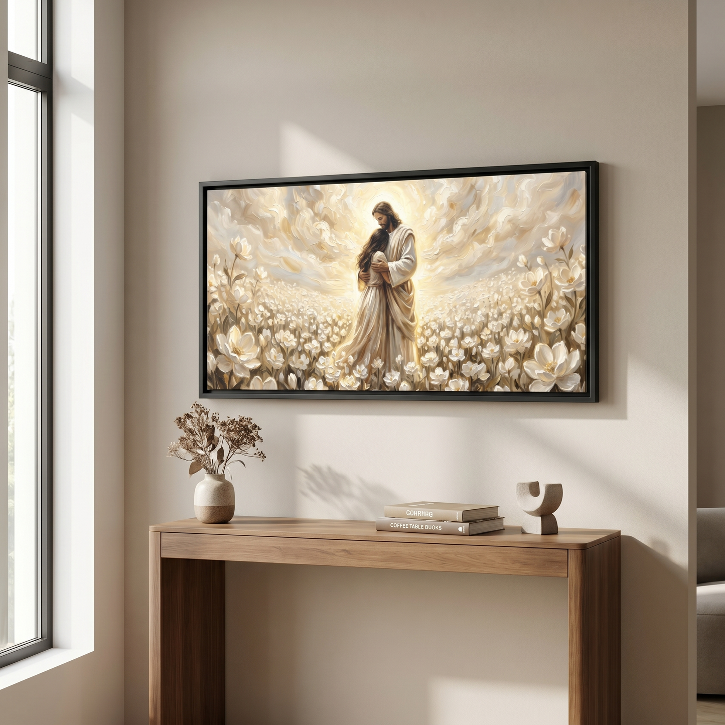 Never Alone (Horizontal) - Canvas