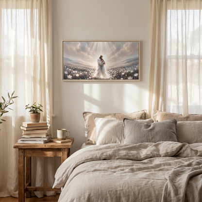 Divine Embrace (Horizontal) - Canvas