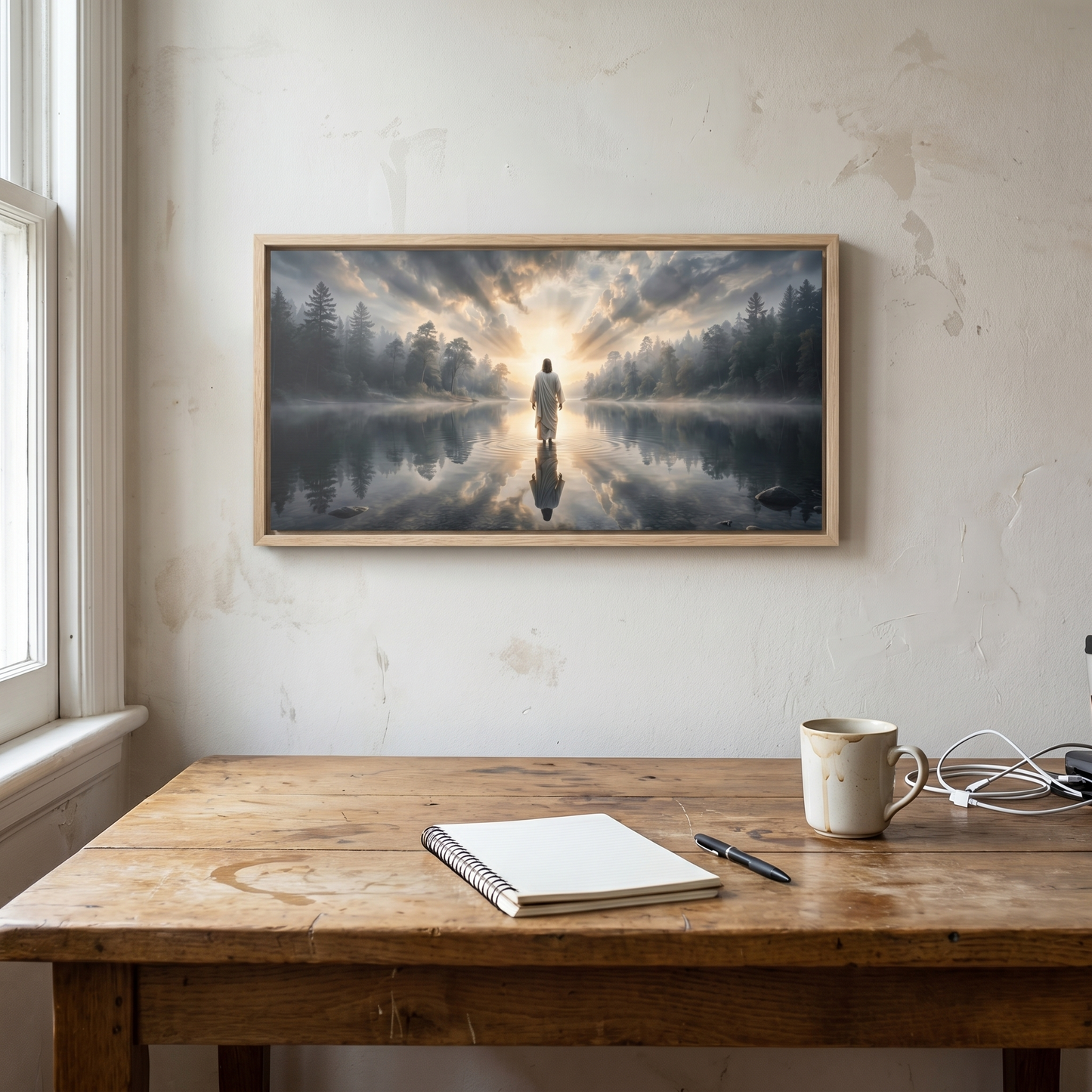Calm in His Presence (Horizontal) - Canvas