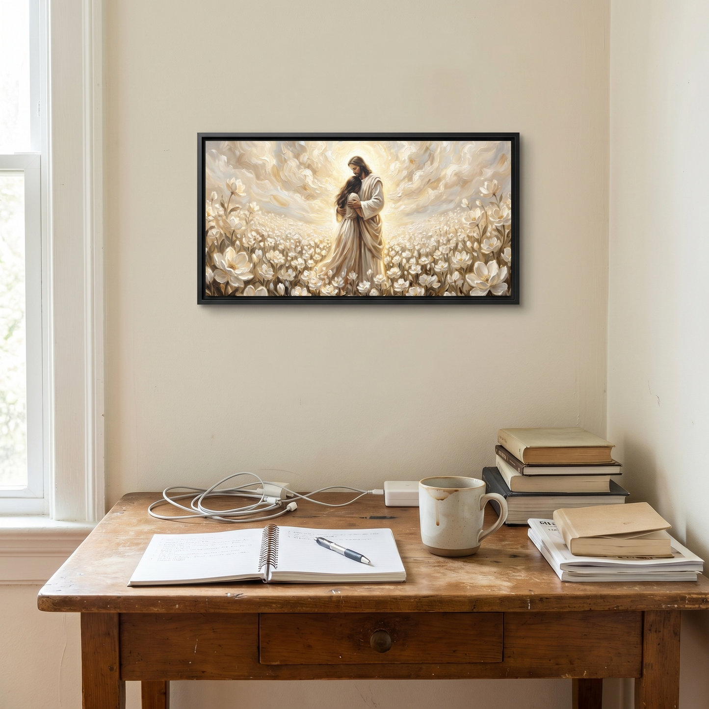 Never Alone (Horizontal) - Canvas