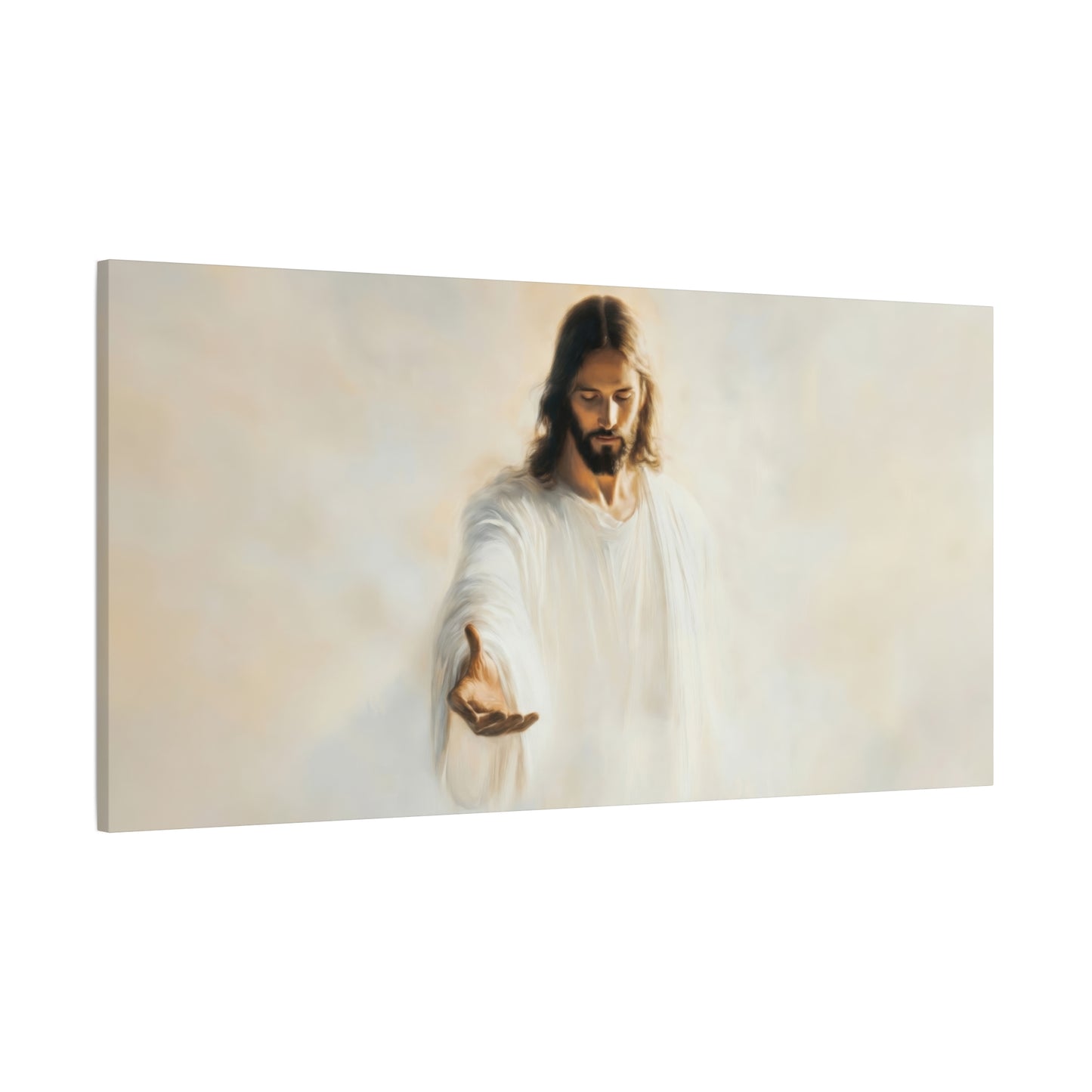 In the Palm of His Love (Horizontal) - Canvas