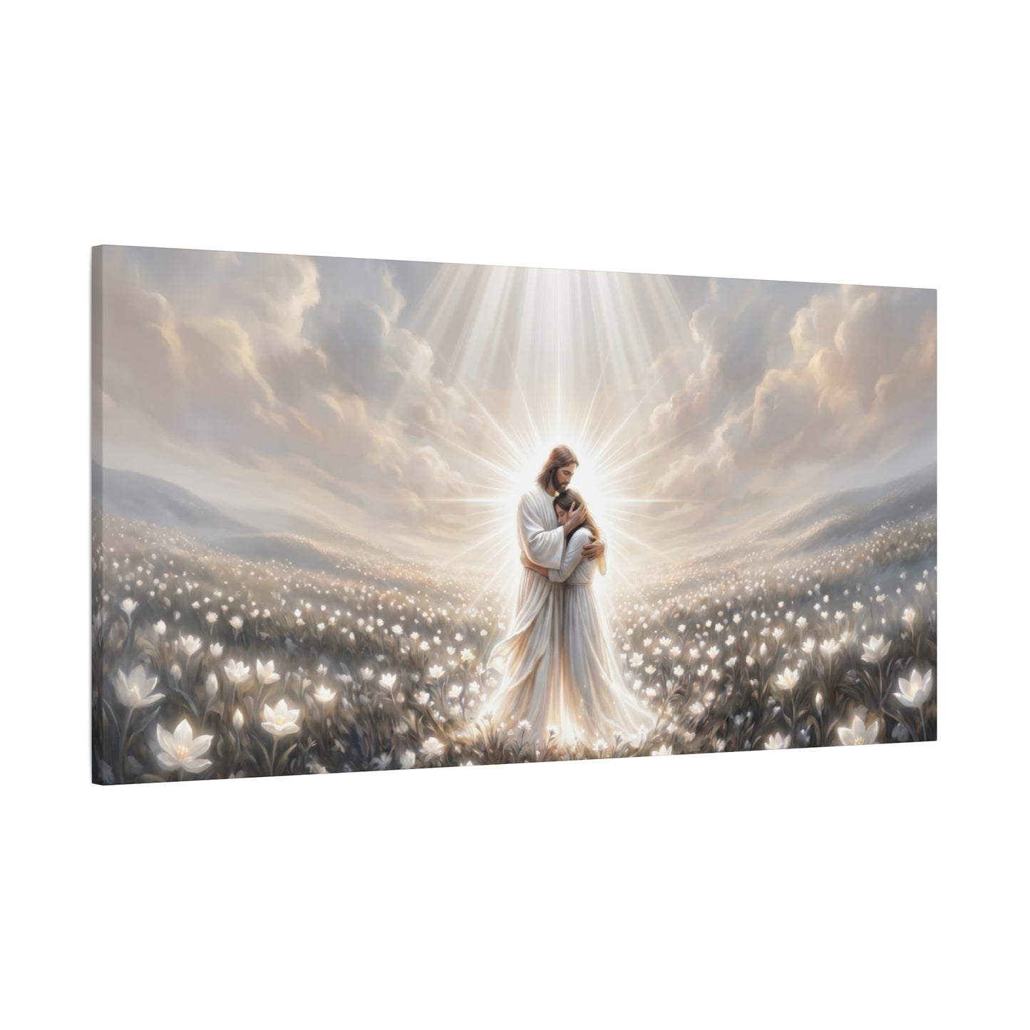 Divine Embrace (Horizontal) - Canvas