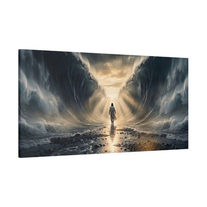Through the Waters (Horizontal) - Canvas