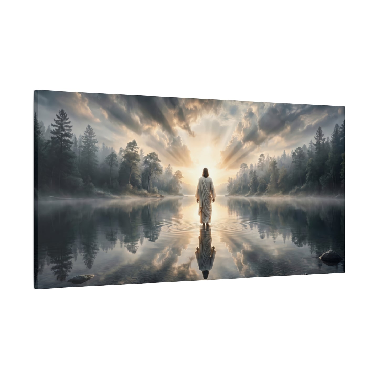 Calm in His Presence (Horizontal) - Canvas