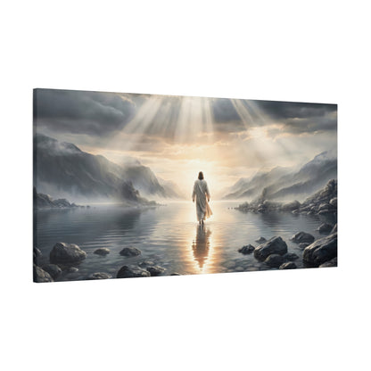 His Path is Peace (Horizontal) - Canvas