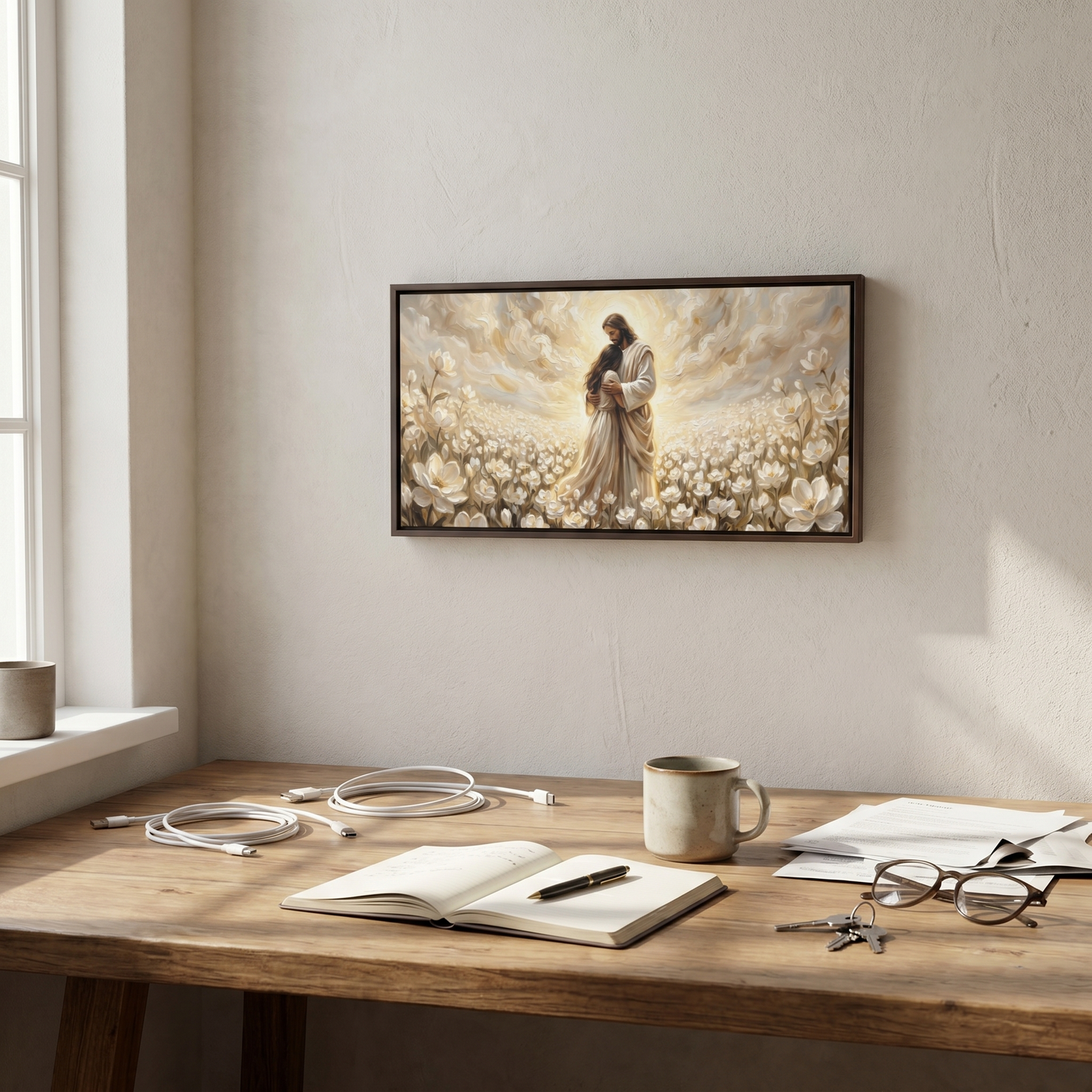 Never Alone (Horizontal) - Canvas