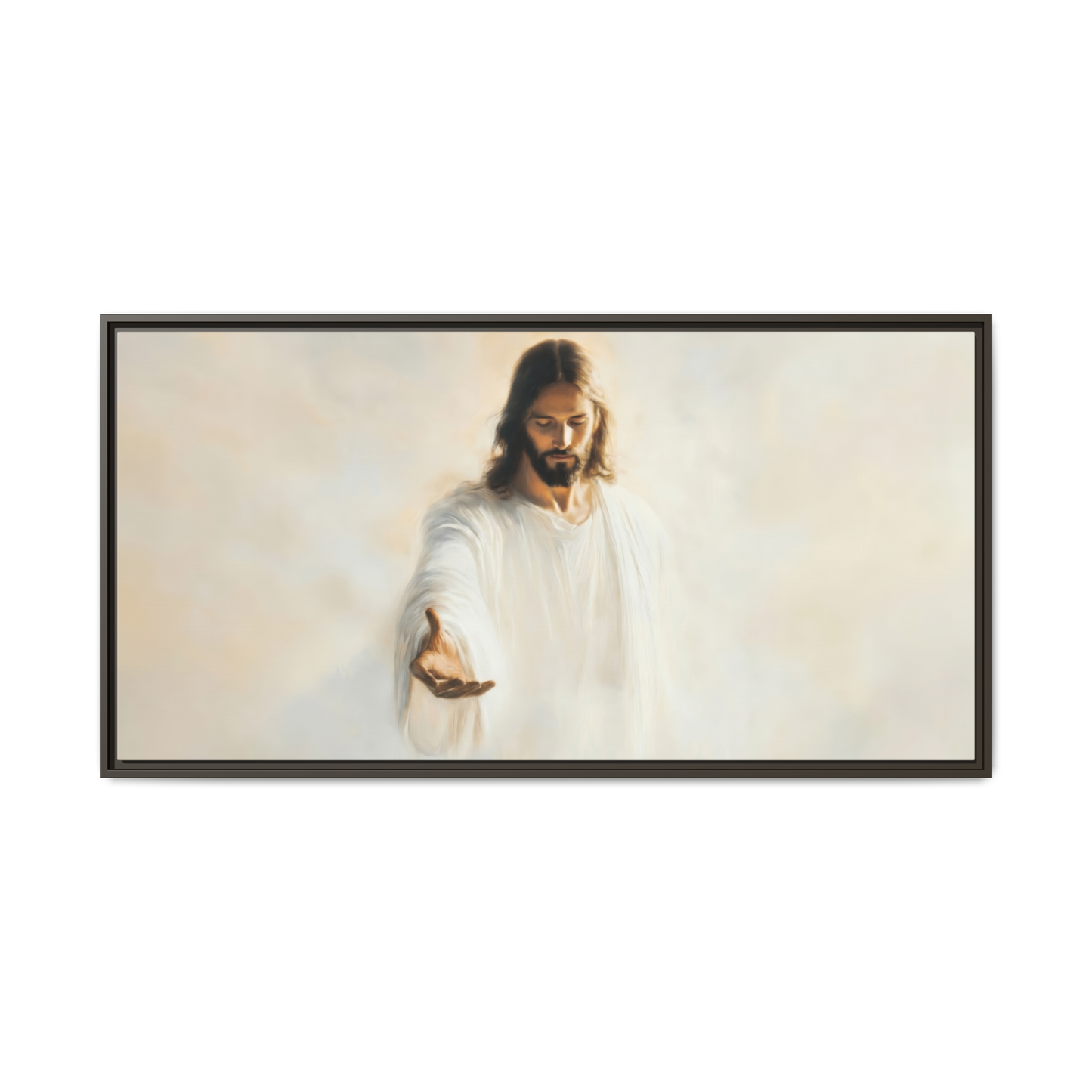 In the Palm of His Love (Horizontal) - Canvas