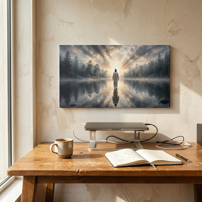 Calm in His Presence (Horizontal) - Canvas