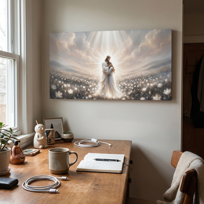 Divine Embrace (Horizontal) - Canvas