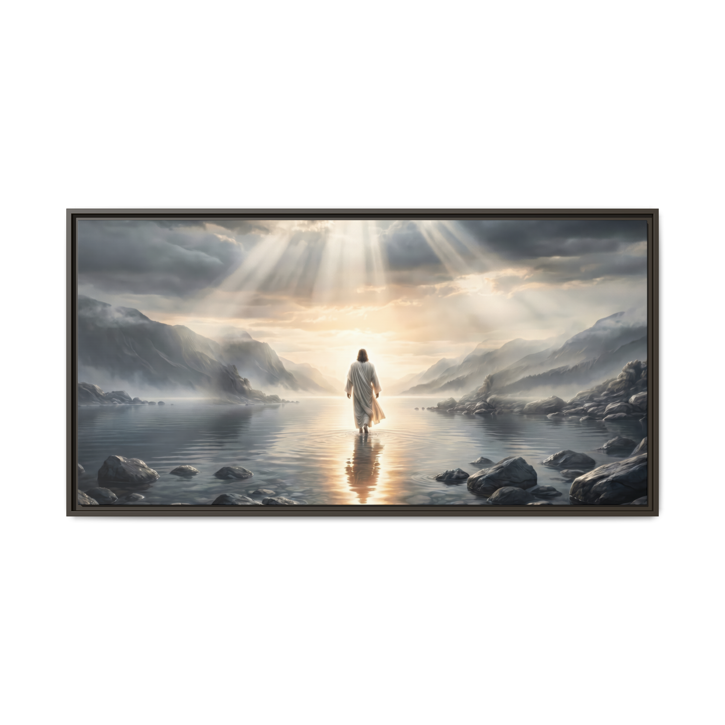 His Path is Peace (Horizontal) - Canvas