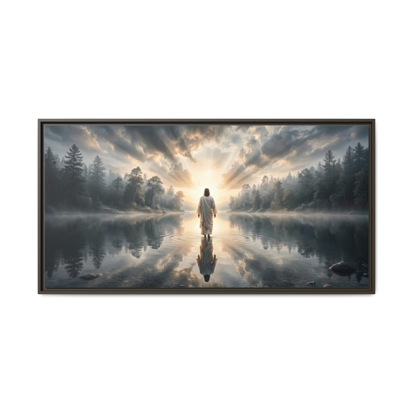Calm in His Presence (Horizontal) - Canvas