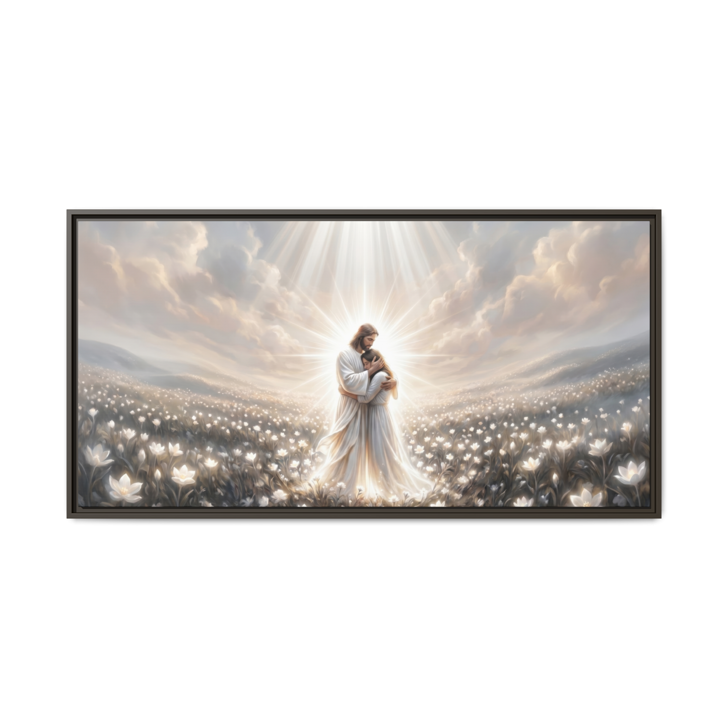 Divine Embrace (Horizontal) - Canvas