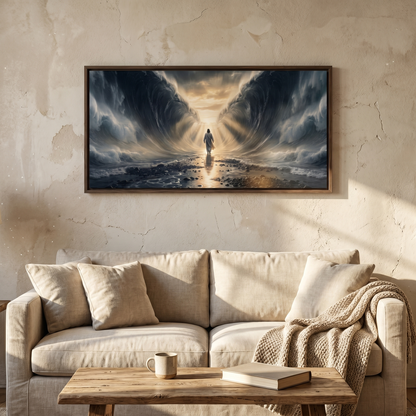 Through the Waters (Horizontal) - Canvas