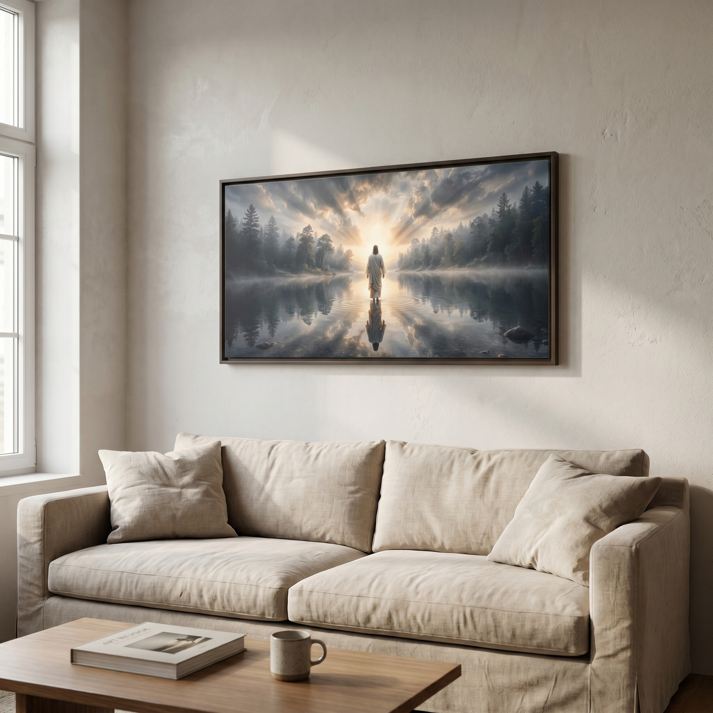 Calm in His Presence (Horizontal) - Canvas