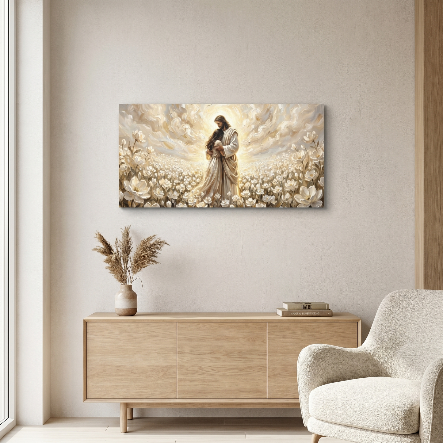 Never Alone (Horizontal) - Canvas