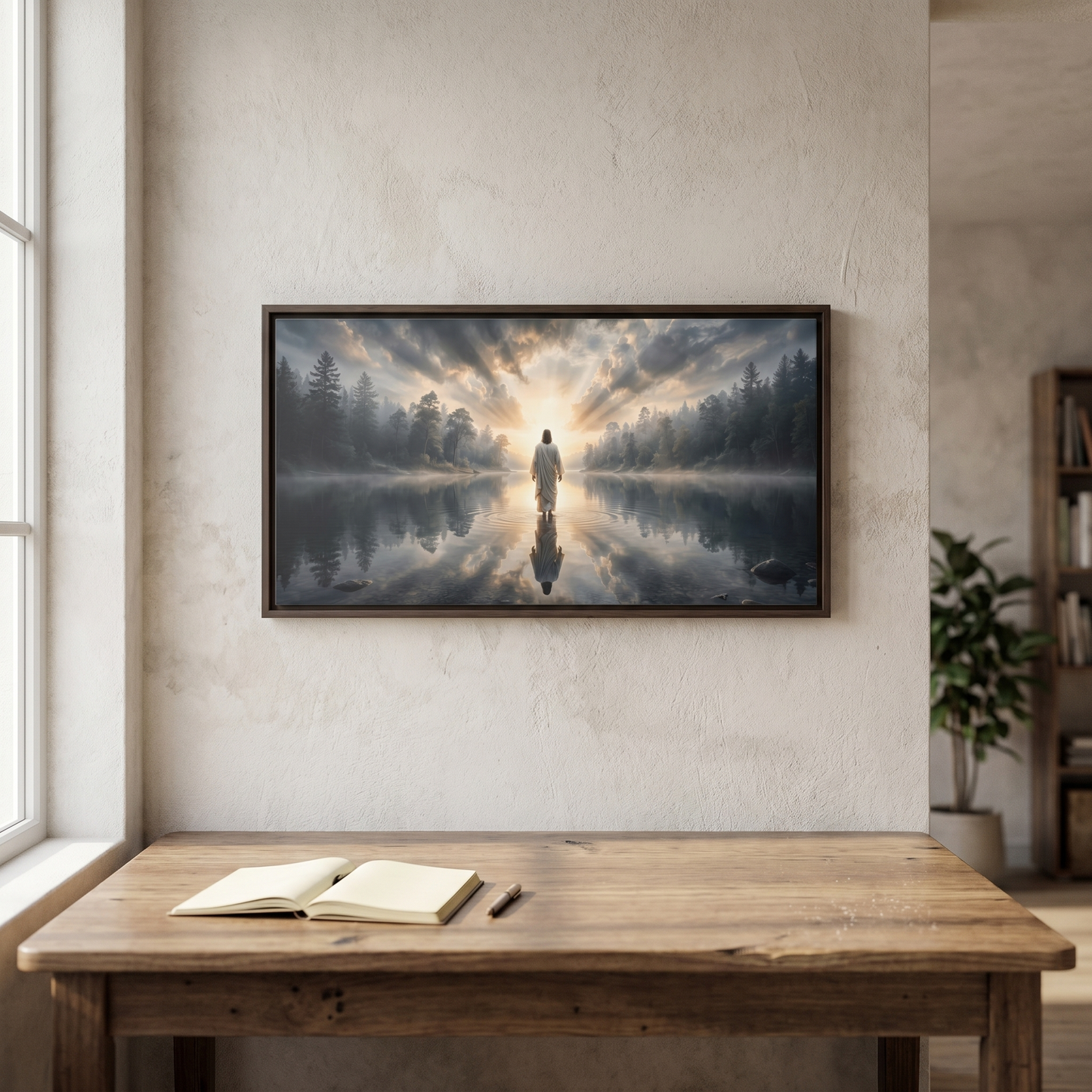 Calm in His Presence (Horizontal) - Canvas