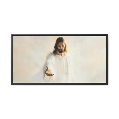 In the Palm of His Love (Horizontal) - Canvas