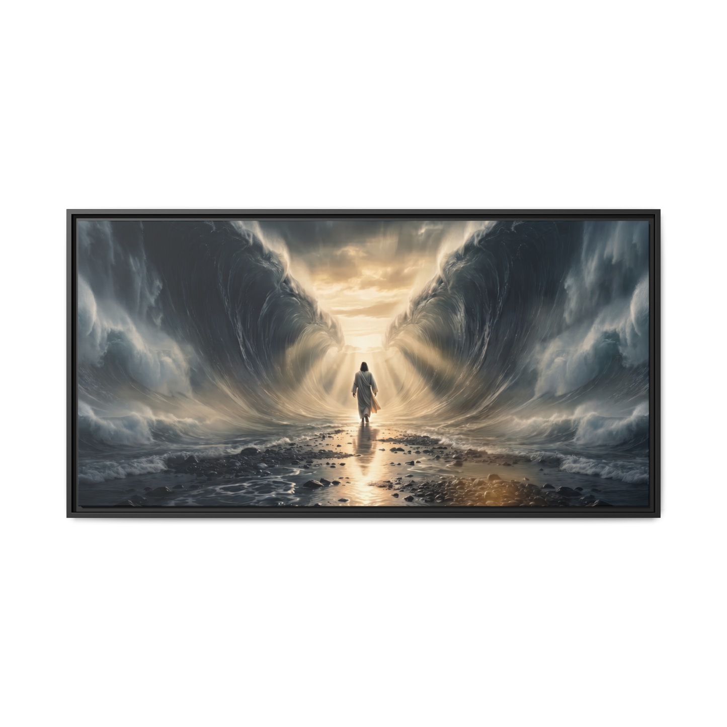 Through the Waters (Horizontal) - Canvas