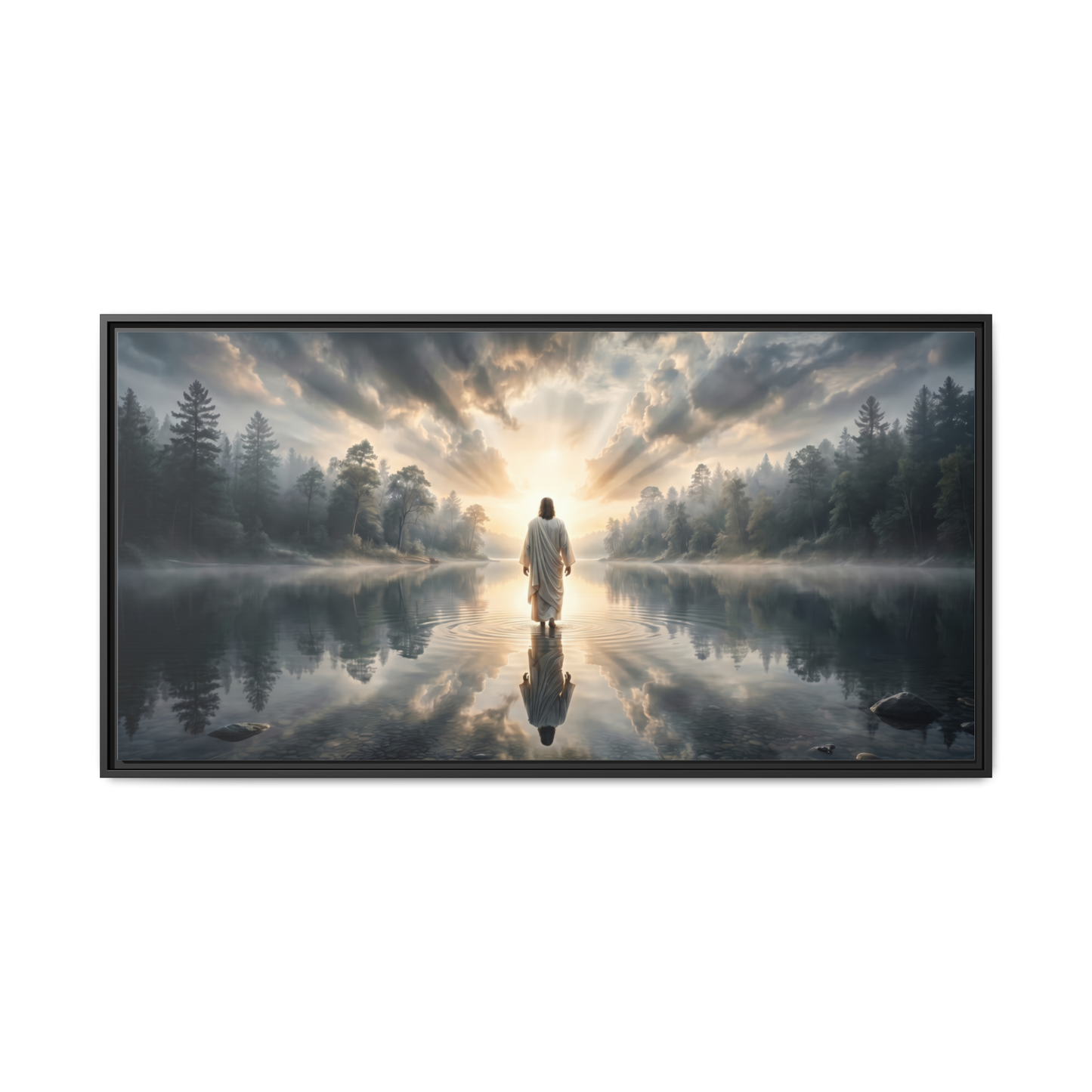 Calm in His Presence (Horizontal) - Canvas