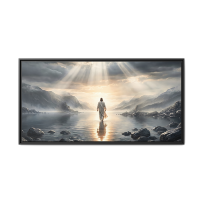 His Path is Peace (Horizontal) - Canvas