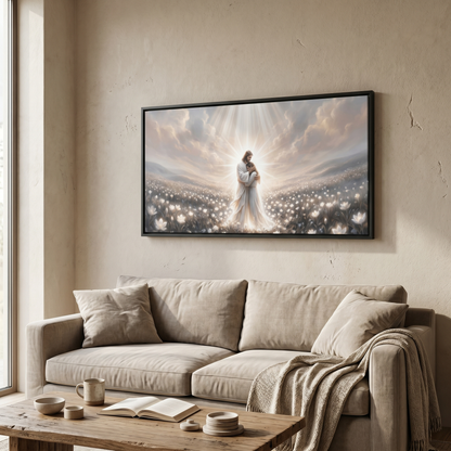 Divine Embrace (Horizontal) - Canvas