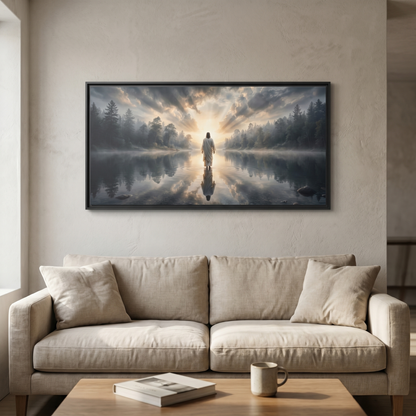 Calm in His Presence (Horizontal) - Canvas