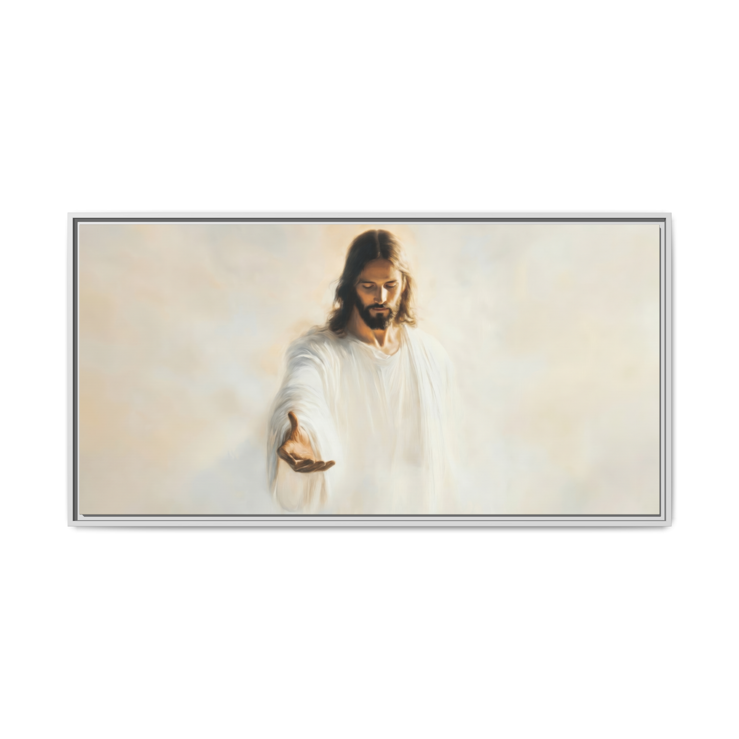 In the Palm of His Love (Horizontal) - Canvas