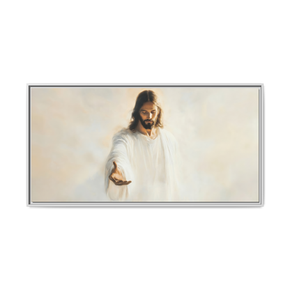 In the Palm of His Love (Horizontal) - Canvas