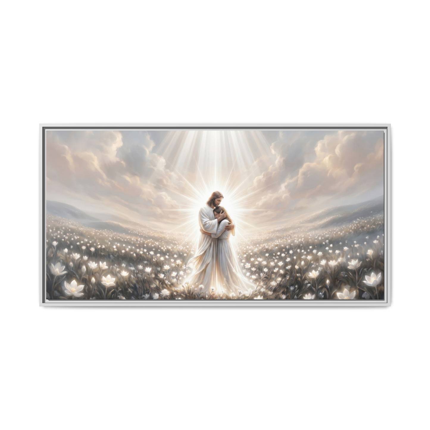 Divine Embrace (Horizontal) - Canvas
