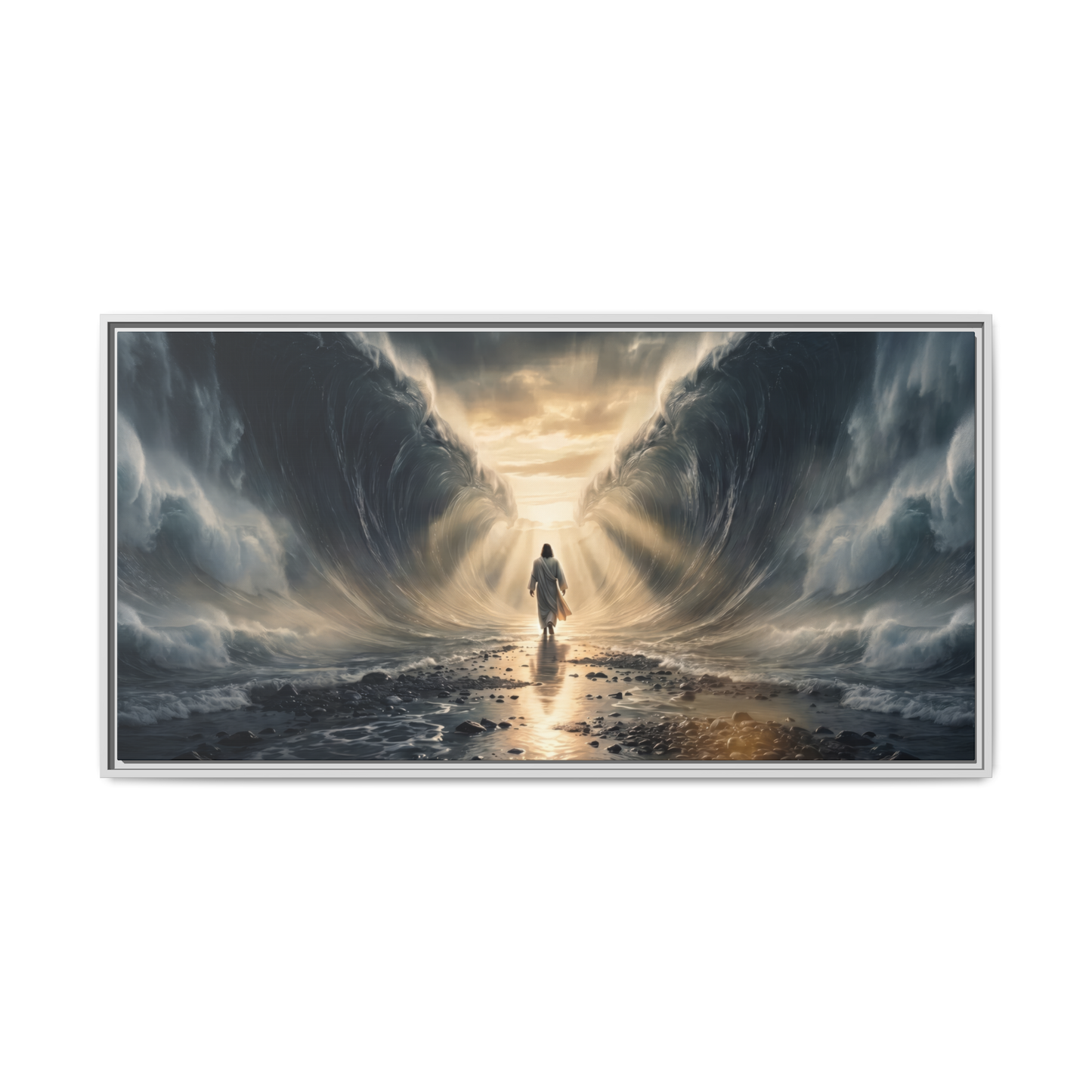 Through the Waters (Horizontal) - Canvas