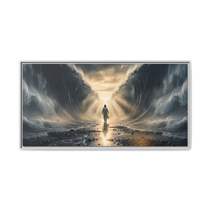 Through the Waters (Horizontal) - Canvas