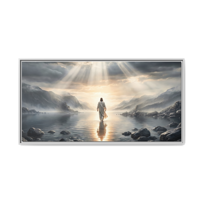 His Path is Peace (Horizontal) - Canvas