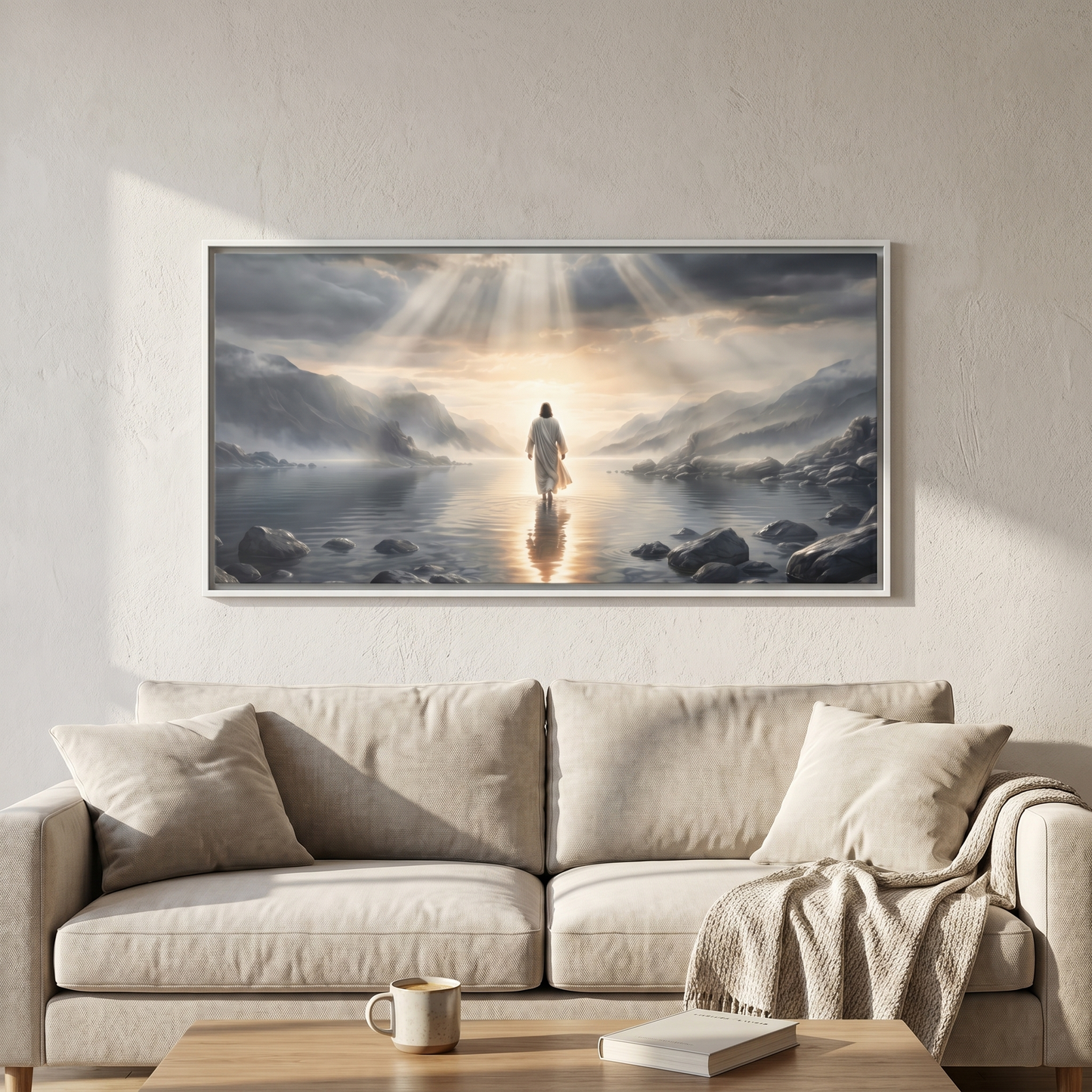 His Path is Peace (Horizontal) - Canvas