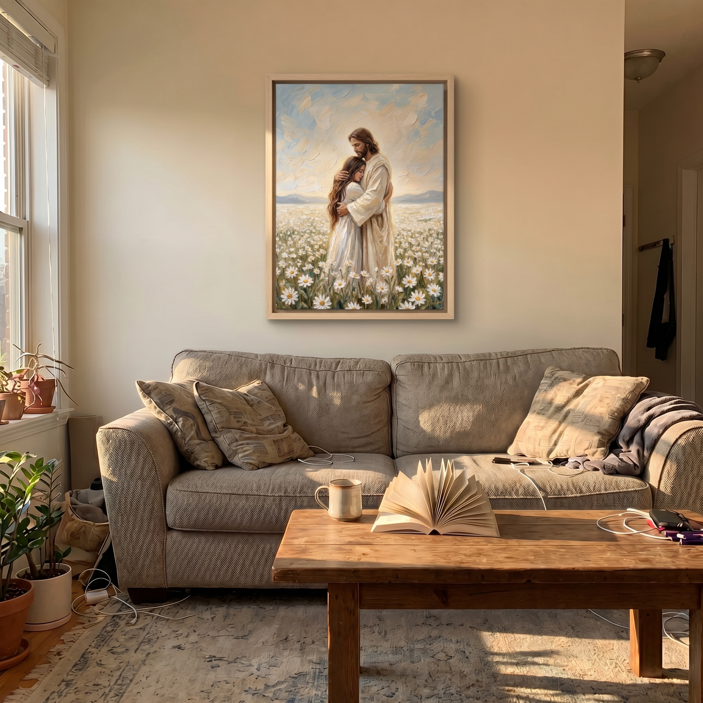 Covered by His Love - Canvas