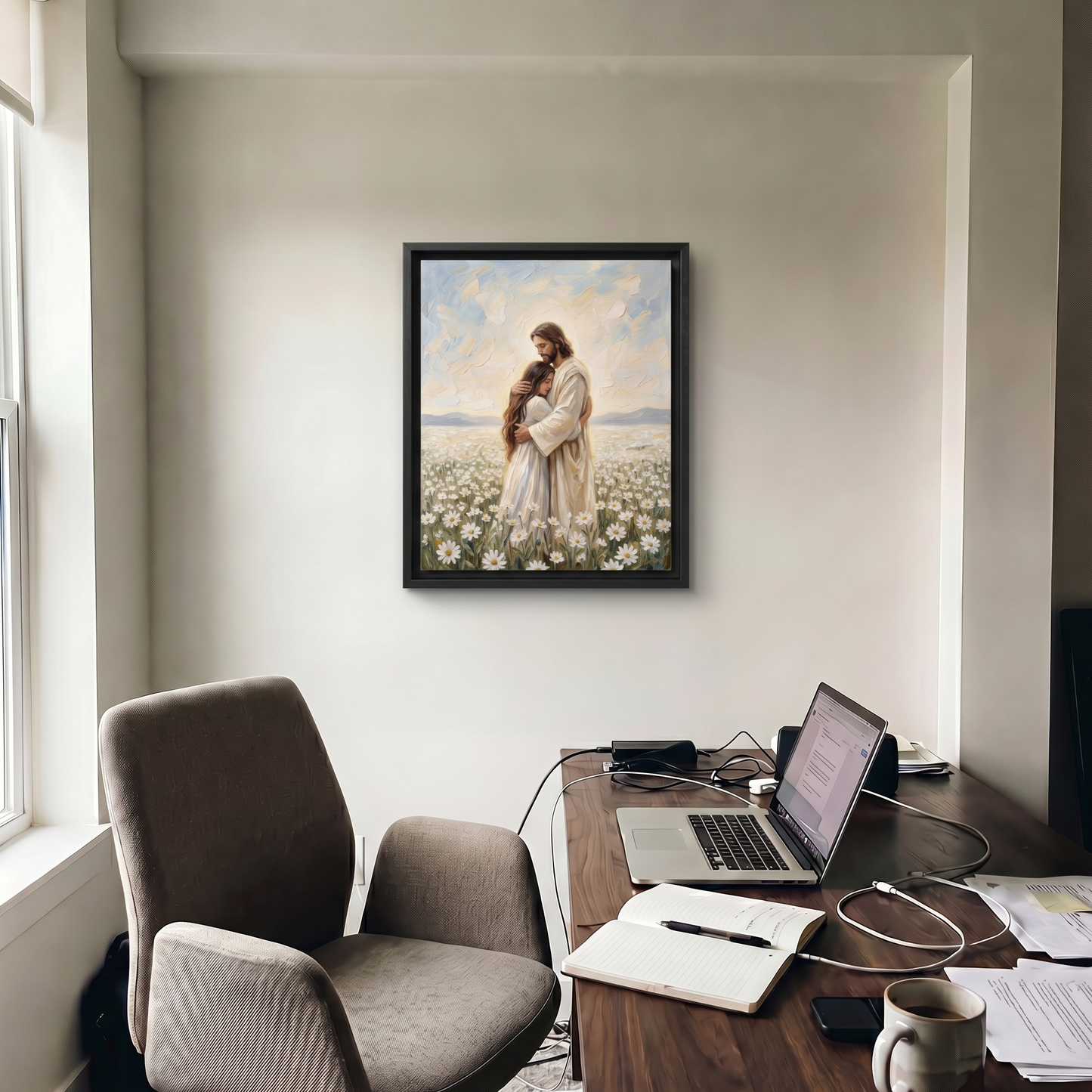 Covered by His Love - Canvas