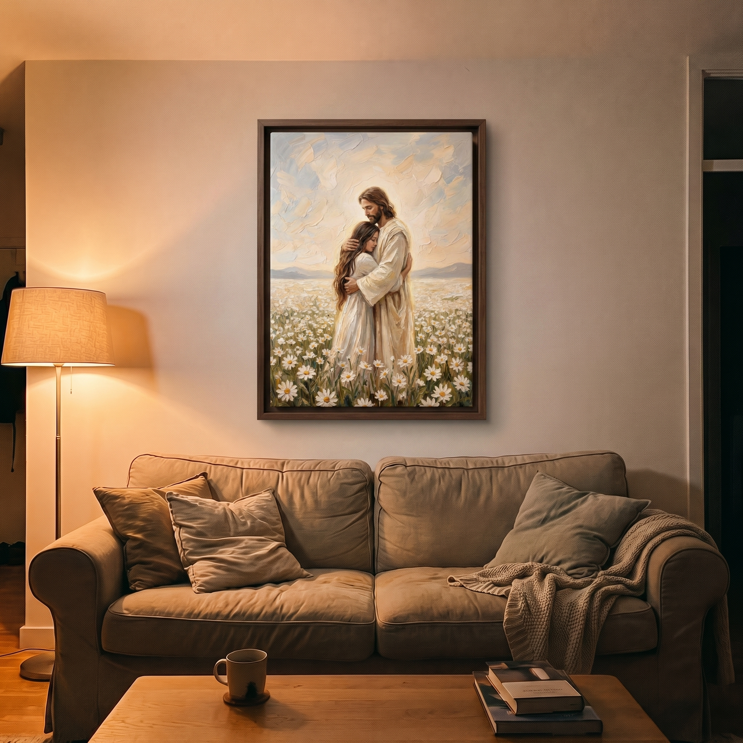 Covered by His Love - Canvas
