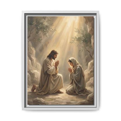Prayer in His Presence -  Canvas