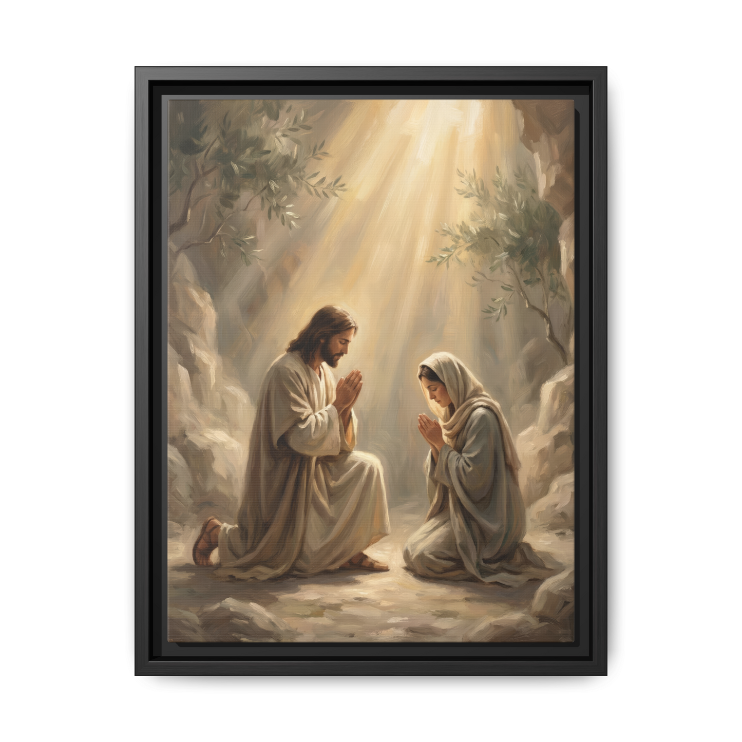 Prayer in His Presence -  Canvas