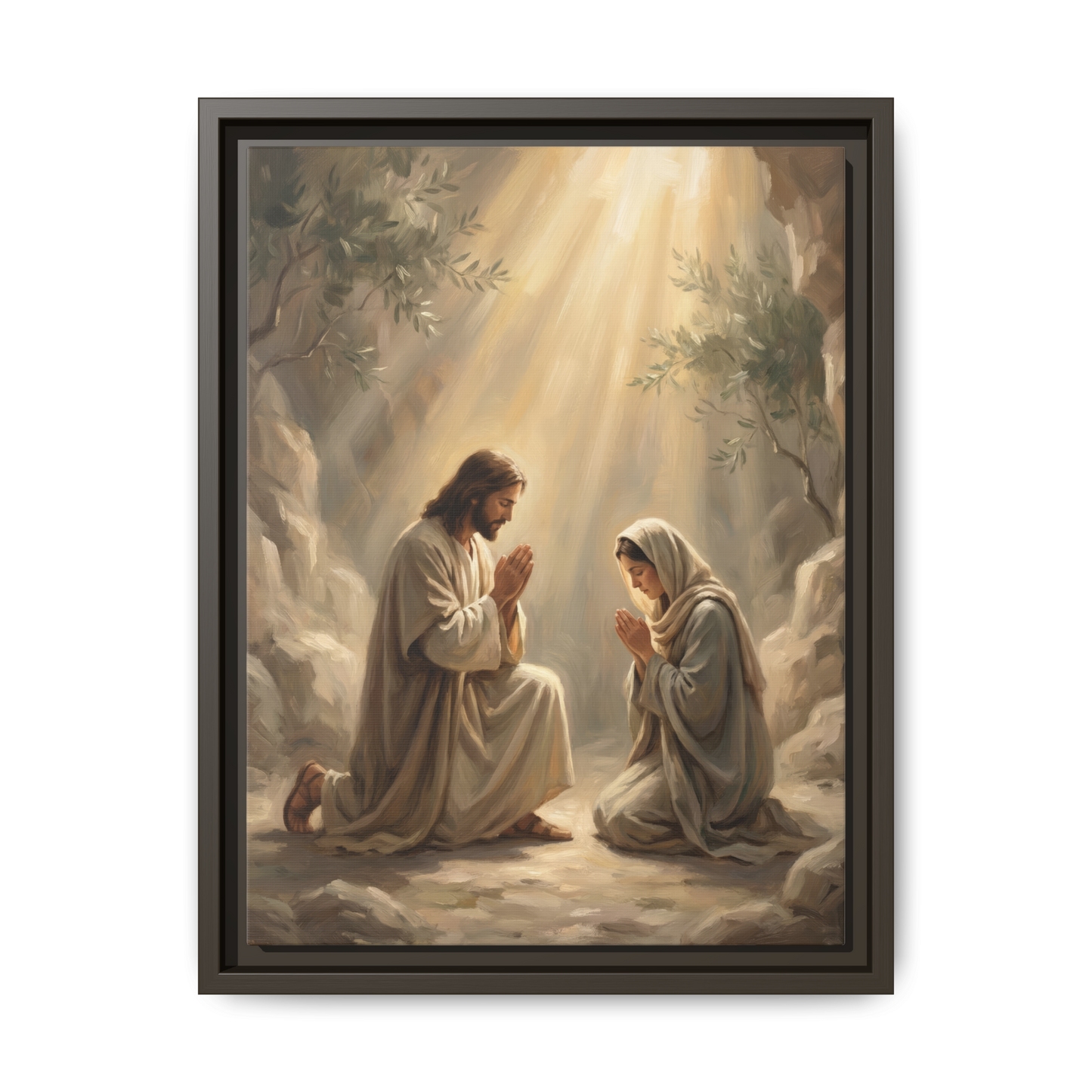 Prayer in His Presence -  Canvas