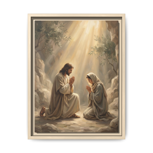 Prayer in His Presence -  Canvas